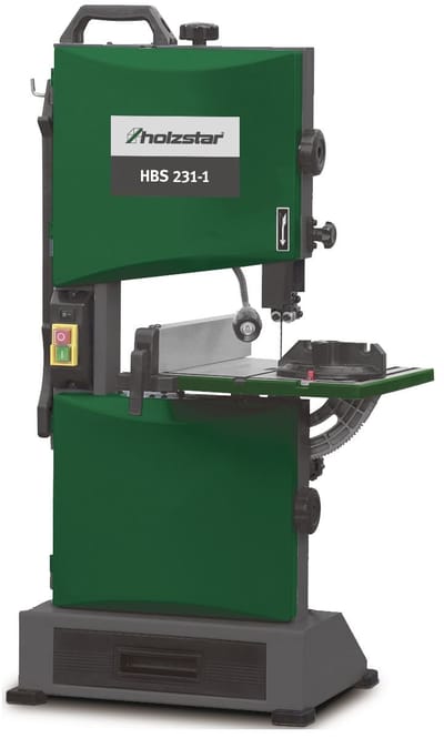 Verticale lintzaag hout cap. 90x228 mm 0,3kW 230V Holzstar HBS231-1