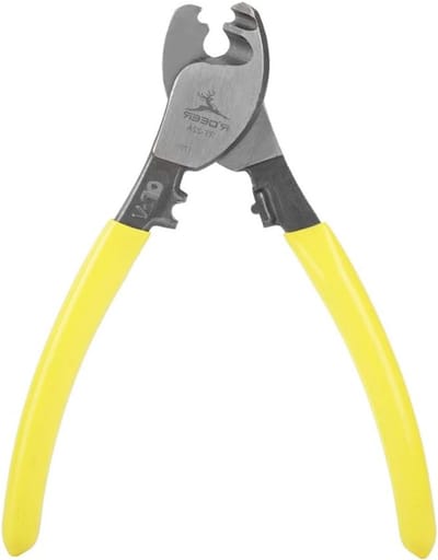Kabelknipgereedschap van Chroom Vanadium Staal, 6" Handgereedschap voor Elektrische Draad en Kabels, Professionele Kniptang voor Precisiewerk