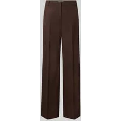 wide fit broek met viscose