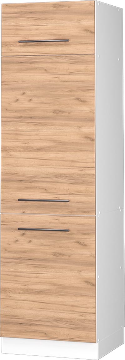 Vicco Fame-Line Koelkast ombouwkast – 60 cm Krachtige eik goud