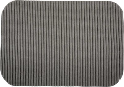 5Five Afwas afdruipmat/droogmat keuken - anti-slip- foam - grijs - 32 x 45 cm - opvouwbaar