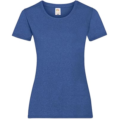 Dames-T-shirt Fruit of the Loom Valueweight
