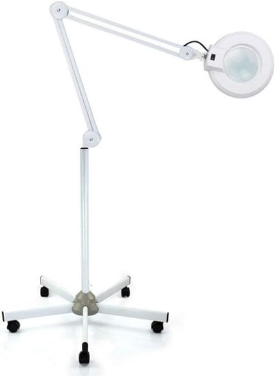 5x LED Vergrootlamp met Standaard - Dimbare Cosmetica Werklamp voor Schoonheidssalons en Tatoeages