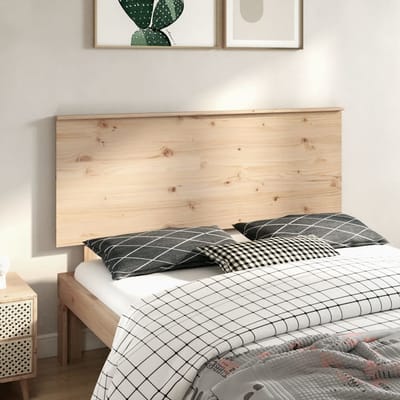 vidaXL - Hoofdbord - 154x6x82,5 - cm - massief - grenenhout