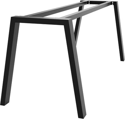Zware Zwarte Metalen Tafelpoten Set voor Eettafel of Salontafel