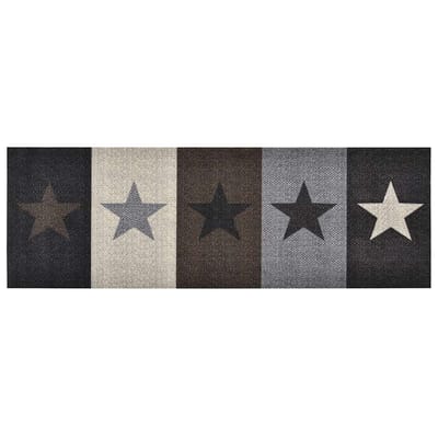 vidaXL - Keukenmat - wasbaar - Stars - 60x180 - cm