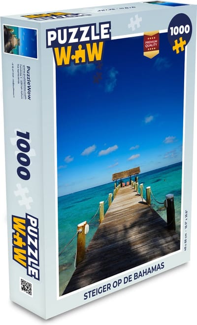 Puzzel Steiger op de Bahamas - Legpuzzel - Puzzel 1000 stukjes volwassenen
