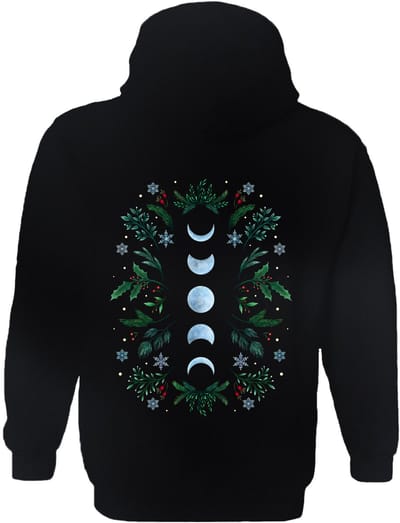 Moonlight Garden Festive The Coloured House Hoodie S