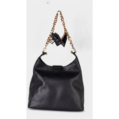 GUESS Hobo Medium Jet Black A996 Taglia: OS | Borse a mano Outlet | Donna | Nero