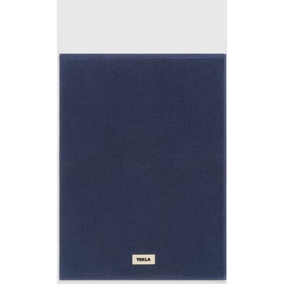 Tekla Unisex Bath Mat Navy Größe: 70X50 | Handtücher Outlet | Unisex | Blau