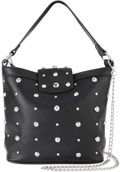 Crossbody tas - Zwart -Studs - PU-leer