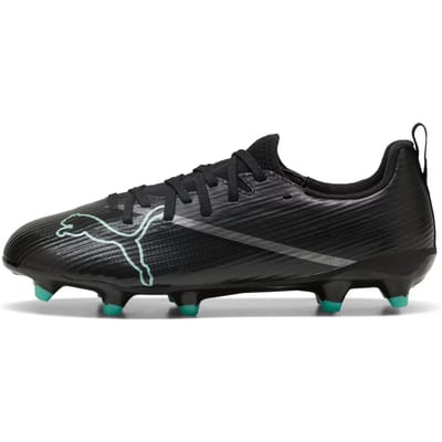 PUMA ULTRA 7 MATCH FG/AG Jr Unisex Sportschoenen - PUMA Black-Intense Mint