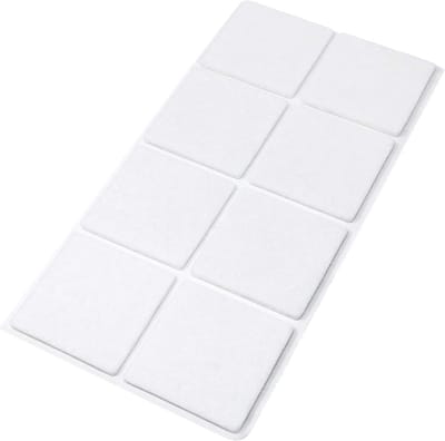 Zelfklevende Viltglijders - 8 Stuks 50x50 mm voor Meubel- en Vloerbescherming