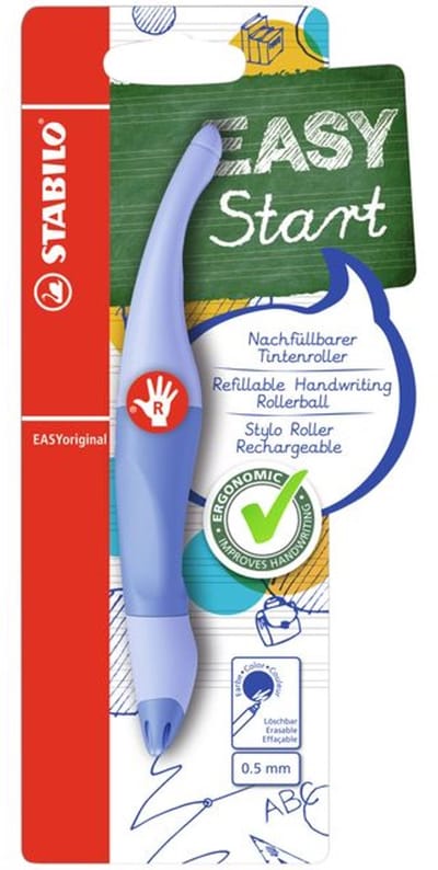Rollerpen stabilo easyoriginal rechts m pa blauw
