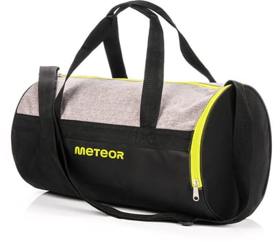 Meteor Siggy 25 l - Fitness tas - Grijs melange/neon groen