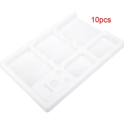 Wegwerpbare Wasbare PVC Tattoo Gereedschap Tray Houder Organizer Pigment Opslag Tray 10 stuks
