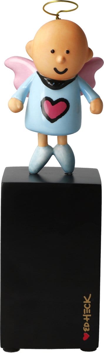 Goebel - Ed Heck | Decoratief beeld Love Angel | Porselein - engel - 21cm