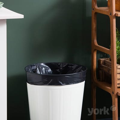 Extra Sterke Zwarte Vuilniszakken 35 Liter - Set van 15 Stuks