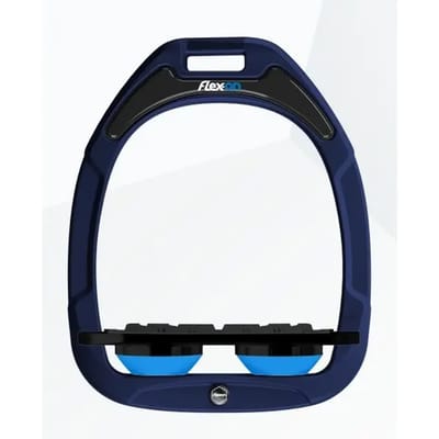Platte Grip Strijklokken Marine/ZWart/Blauw Flex-On Green Composite