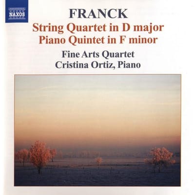 Fine Arts Quartet, Cristina Ortiz - Franck: String Quartet | Piano Quintet (CD)