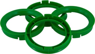Set TPI Centreerringen - 60.1->57.1mm - Groen