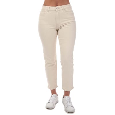 Levis Stretchjeans met hoge taille voor dames (Gebroken wit)