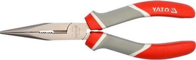 Ooievaarbektang - 160 mm - rood/zwart Handvaten - Klustang