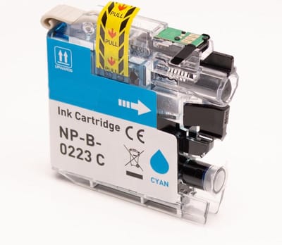 Inkmaster huismerk cartridge compatible voor Brother LC223 XL Cyaan 14 ml DCP-J4120DW MFC-J4420DW MFC-J4425DW MFC-J4620DW MFC-J4625DW MFC-J5320DW MFC-J5620DW MFC-J5625DW MFC-J5720DW LC-223 C