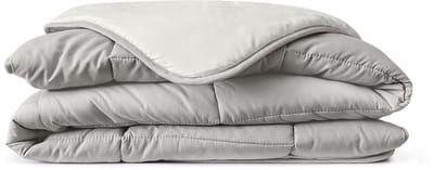Eleganzzz Zomerdekbed zonder Overtrek 140x200 Grey - Dekbed zonder overtrek - Hoesloos dekbed - Eazy dekbed - Gekleurd dekbed - Zomerdekbed zonder Overtrek - Eenpersoons Dekbed - Dekbedden