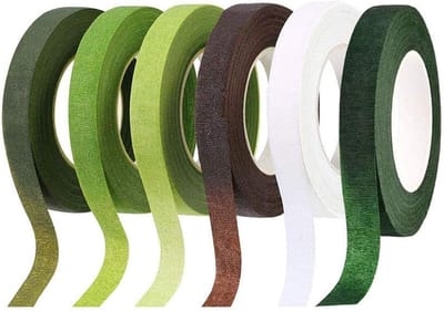 Bloemist Tape, Donker Groen Bloemenband Bloementape Bloemenstengel Tape Boeket Tape 90 Voeten/Roll