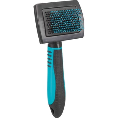 Zachte plastic/kunststof hondenborstels Trixie