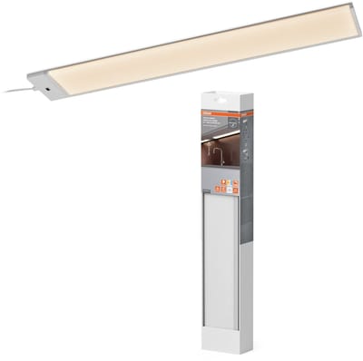 OSRAM Onderkast Lineaflex Basisunit licht 540mm, 8. 5W, 620lm, CCT 2700K/4000K, Wit, Aluminium/ABS, IR-sensor