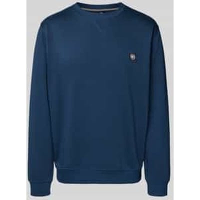 Sweatshirt met labelpatch