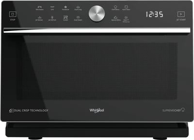 Whirlpool Supreme Chef MWSC 933 SB - Combimagnetron - 33 l - 900 W - Zwart/Zilver