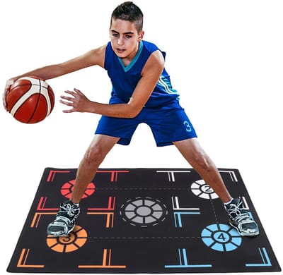 Dailygoods- Basketbal Mat Antislip - Opvouwbaar - Rubber - Trainingsmateriaal - Dribbel Hulp - Lichtgewicht 2,29lbs - Trainingsmat