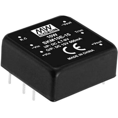 MEAN WELL SKM10C-12 DC/DC-convertermodule 833 mA 10 W Aantal uitgangen: 1 x Inhoud 1 stuk(s)