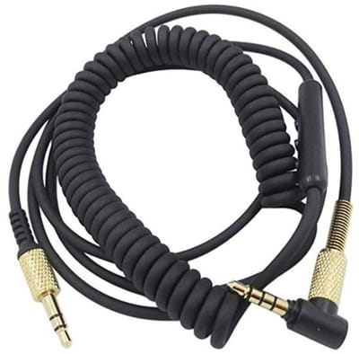 Vervangende Audiokabel voor Hoofdtelefoons - Compatibel met Major 2 en 3, Geluidskwaliteit Verbeteren en Duurzaam Gebruik