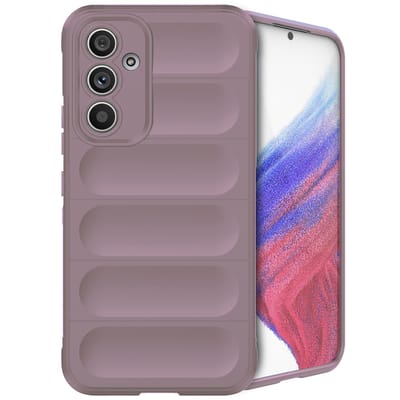 imoshion Hoesje - Geschikt voor Samsung Galaxy A54 (5G) - EasyGrip Backcover - Paars