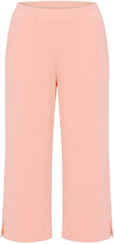Angel of Style - Dames - Culotte rechte pijp elastische tailleband zoomsplitten - Koraal - Maat 42