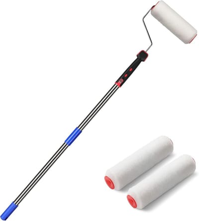 Verfroller met Telescopische Stang 70-140 cm - Multifunctionele Schilderroller voor Muren en Plafonds