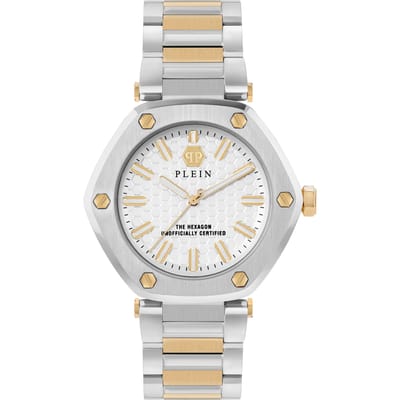 Philipp Plein The Hexagon PW1BA0523 Horloge - Staal - Multi - Ø 38 mm