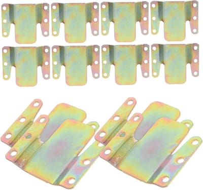 Bank Verbindingsset - Modulaire Connectoren - Meubels Bevestigen - Stevig Vergrendelingsmechanisme - 12 Stuks - Veelkleurig