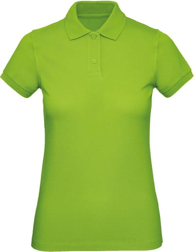 B&C Ladies' organic polo shirt CGPW440 - Orchid Green - L