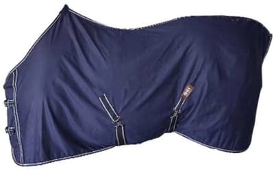 Hispano Hipica Larra Zomerdeken Voor Paarden Blauw 125-175 cm