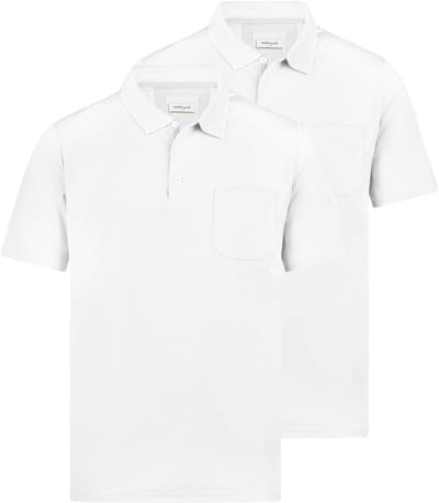 Redmond Heren poloshirt 2 pack Basic