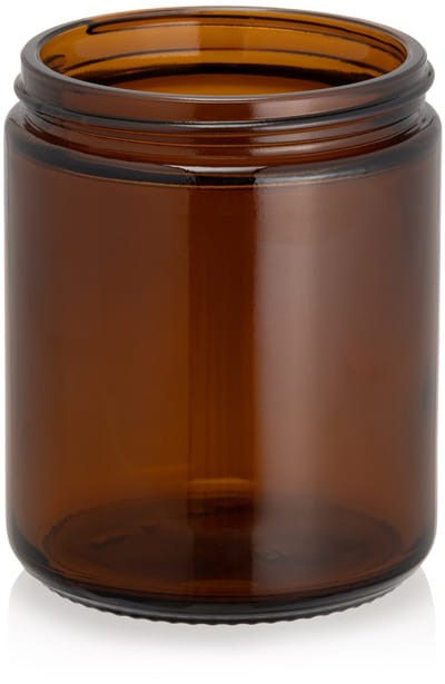 Amber Glas - Bruin Glazen Potje - 250 ml - Ø 72 mm - Voor Kaarsen maken, Cosmetica en Apotheek