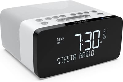 DAB/DAB+ Digitale Wekker met Bluetooth en Draadloos Oplaadstation