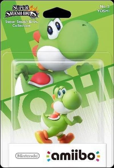 Nintendo Amiibo Yoshi no. 3 (Super Smash Bros. Collection)
