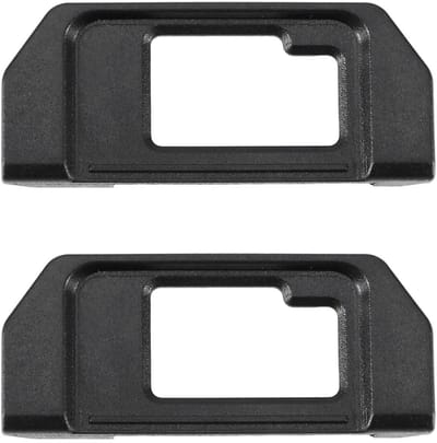 Dailygoody - Zoeker Oogbeker Vervanging - 2 Stuks - Duurzaam Plastic - Zwart - Compatibel met Olympus OM-D E-M10/E-M5 Mark I - 42x18mm