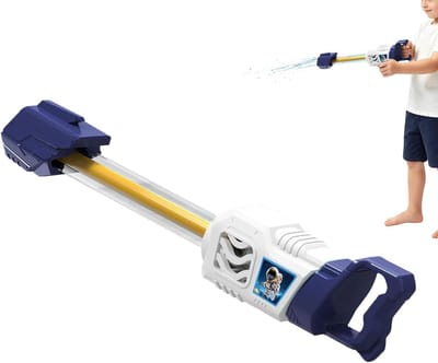 Waterspuit Feestspel - Water Speelgoed - Zomers Spel - Uittrekbaar Mechanisme - 55 cm - Donkerblauw